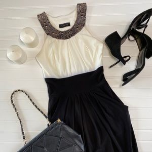 Black & White Event Dress